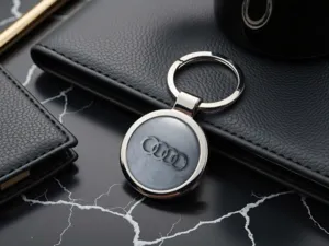 Audi Logo Key Chain Custom Premium Alloy